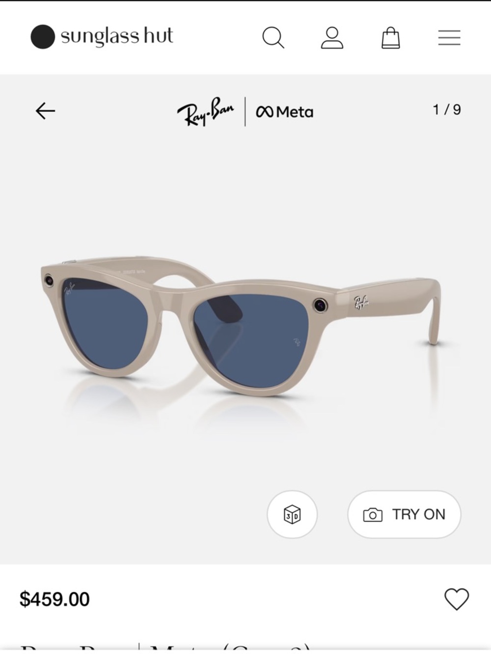 Ray-Ban x Meta Skyler Glasses